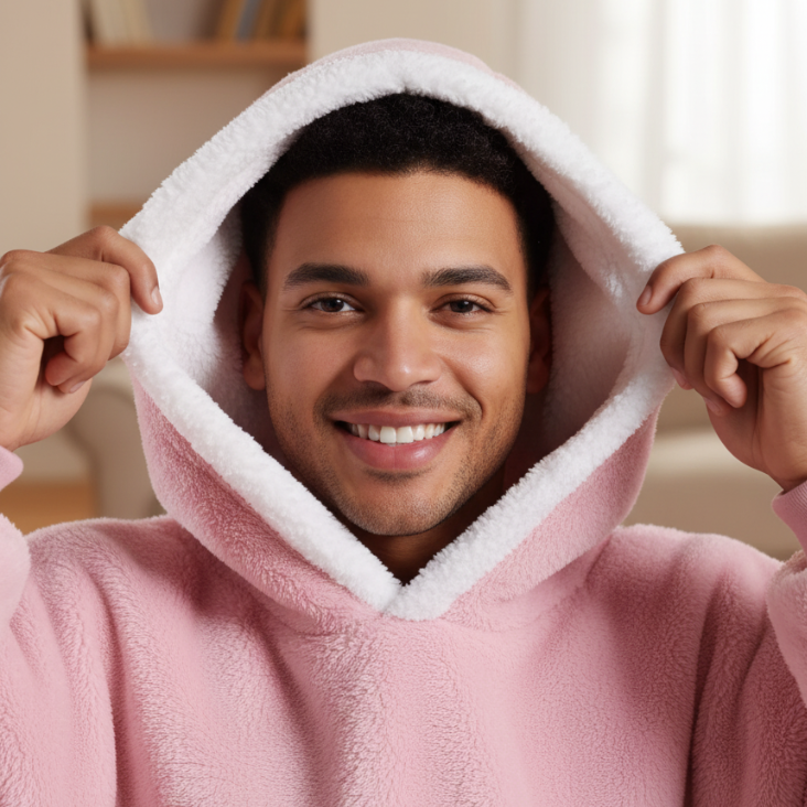 Hoodie Plaid Oversize - CozyHoodie