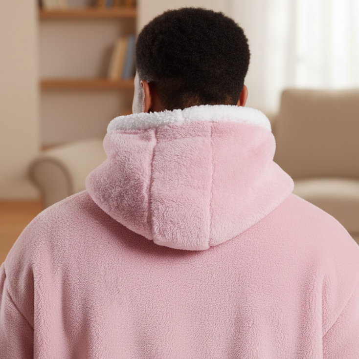 Hoodie Plaid Oversize - CozyHoodie