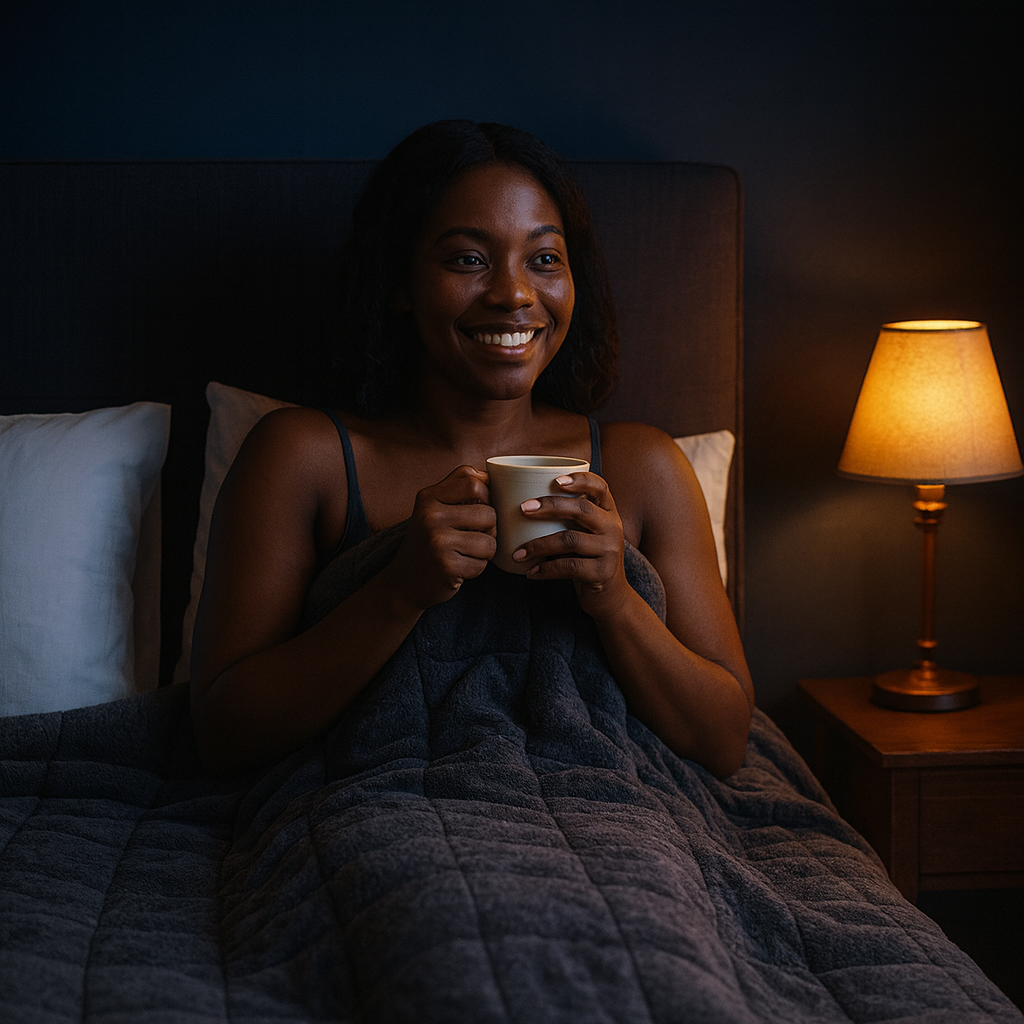 Couverture Lestée Lunora™ - Plaid / Type Doudou