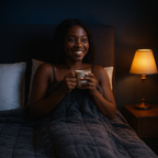 Couverture Lestée Lunora™ - Plaid / Type Doudou