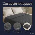 Couverture Lestée Lunora™ - Plaid / Type Doudou