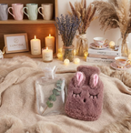 Bouillotte Doudou "Lapin Zen" — Chaleur Apaisante & Réconfortante