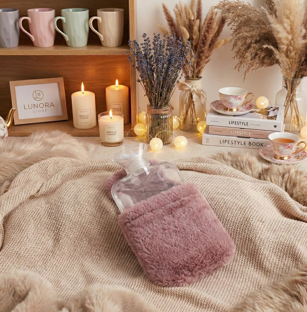 Bouillotte Doudou "Lapin Zen" — Chaleur Apaisante & Réconfortante